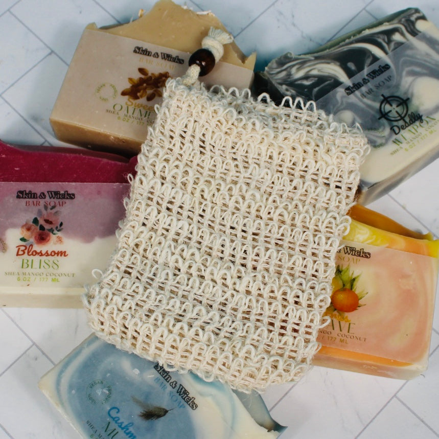 Exfoliating Soap Bag
