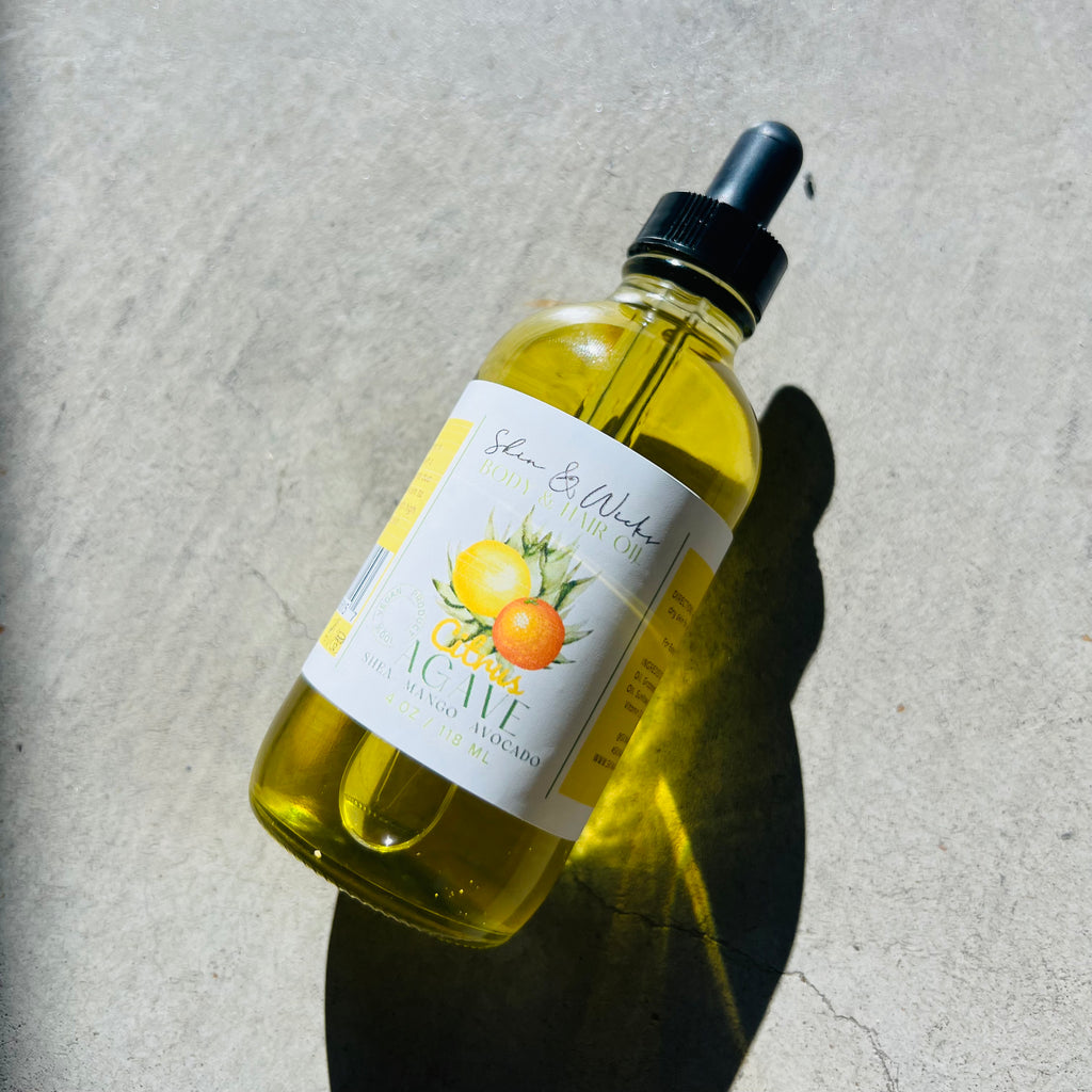 Citrus Agave Body & Hair Oil