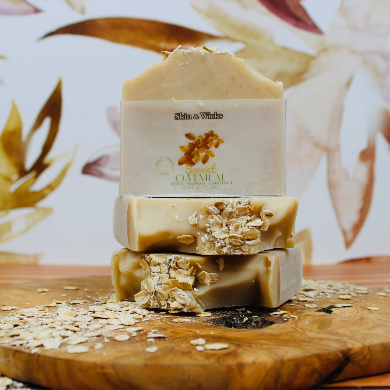 Sweet Oatmeal Organic Bar Soap