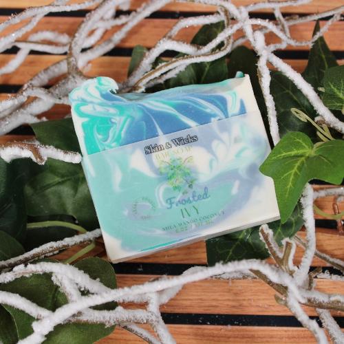 6oz Frosted Ivy Organic Bar Soap