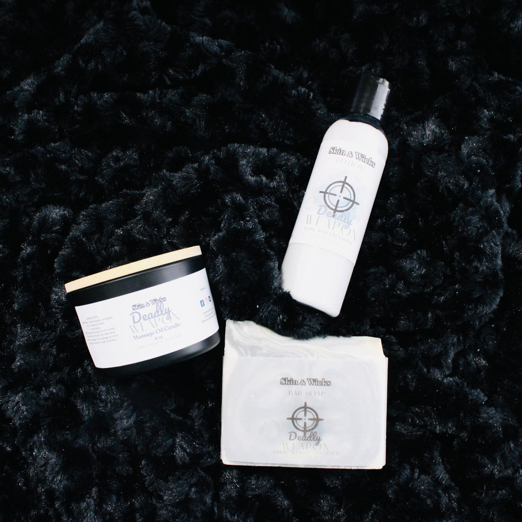 Deadly Weapon Organic Hand Lotion Set