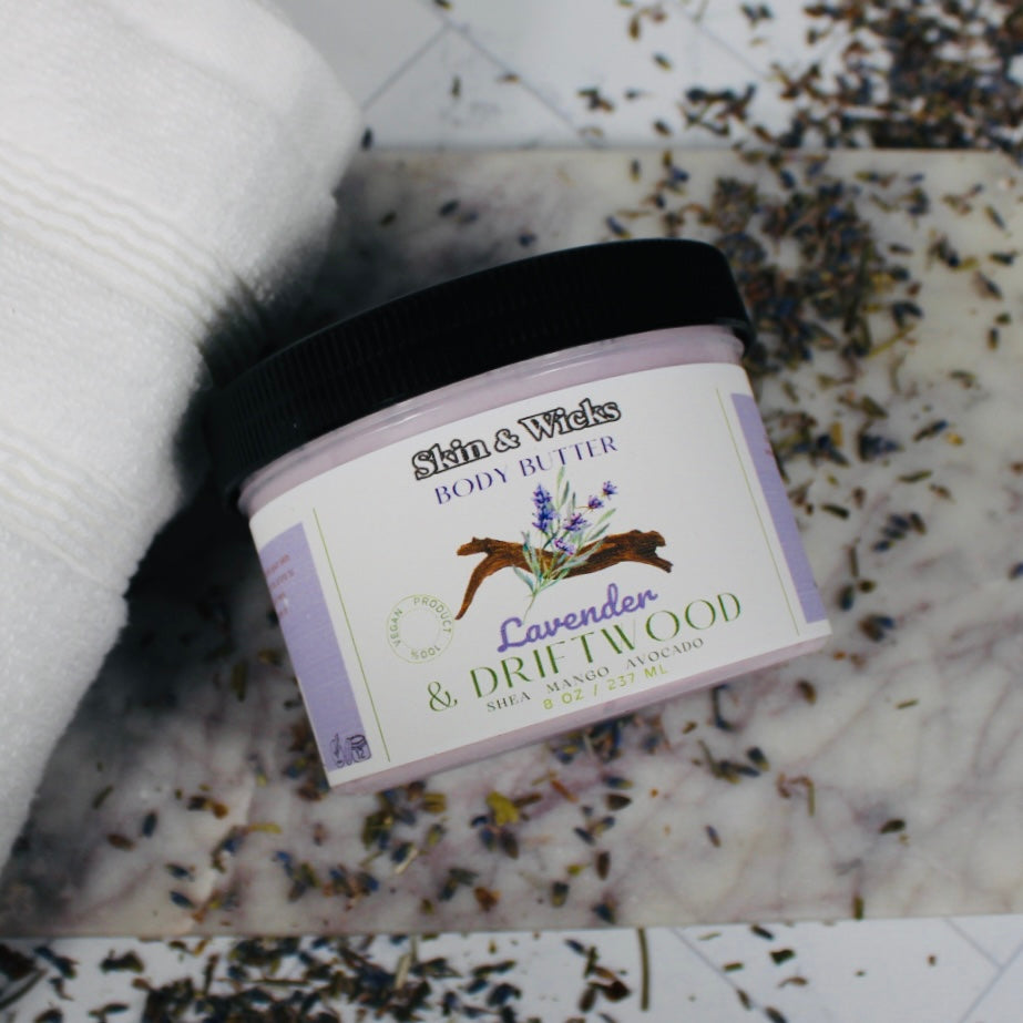 Lavender & Driftwood Organic Body Butter