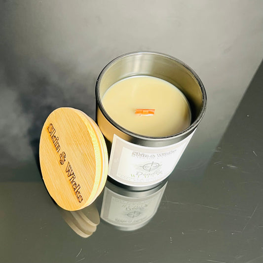 Deadly Weapon Wooden Wick Candle