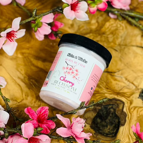 4 oz Cherry Blossom Organic Body Butter