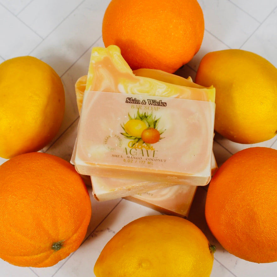 Citrus Agave Organic Bar Soap