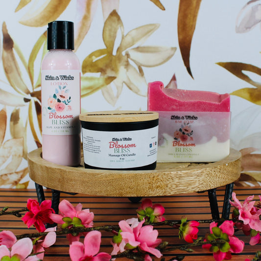 Blossom Bliss Organic Hand Lotion Set
