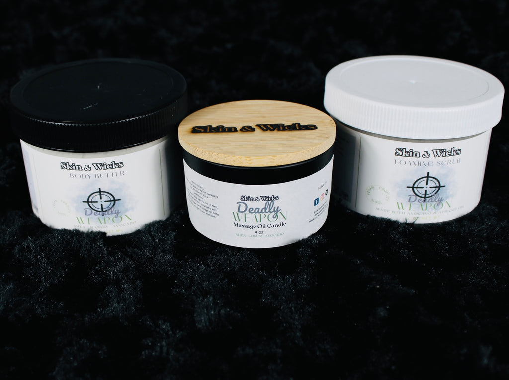 Deadly Weapon Body Butter & Foaming Scrub Gift Set