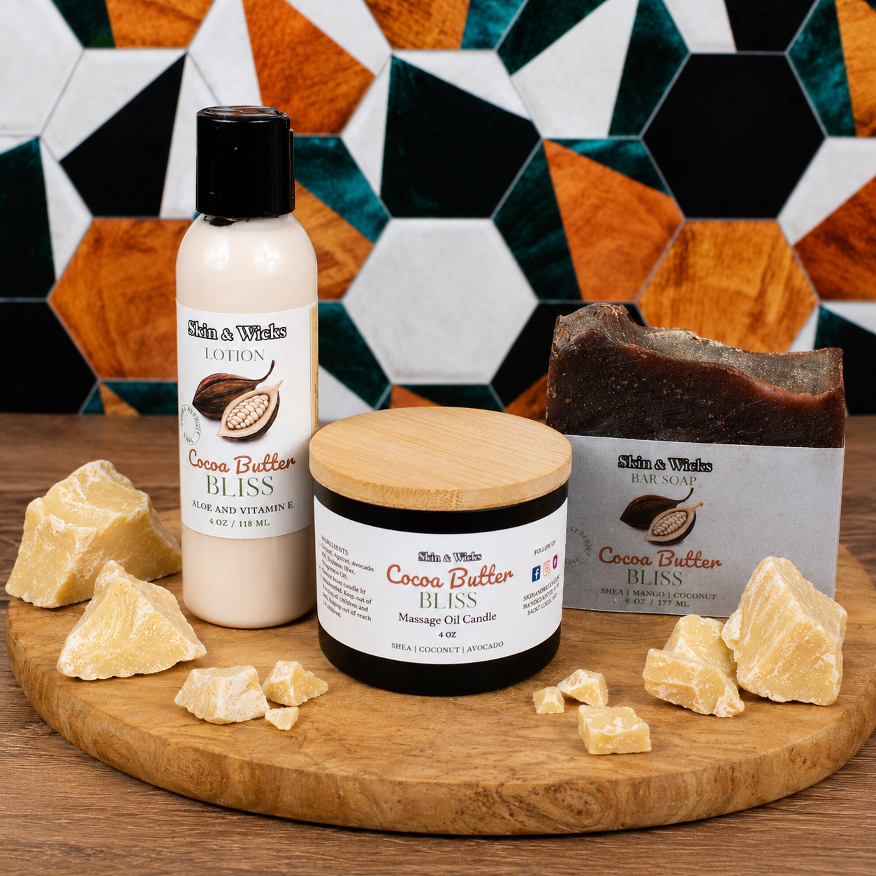 Cocoa Butter Bliss Lotion Gift Set