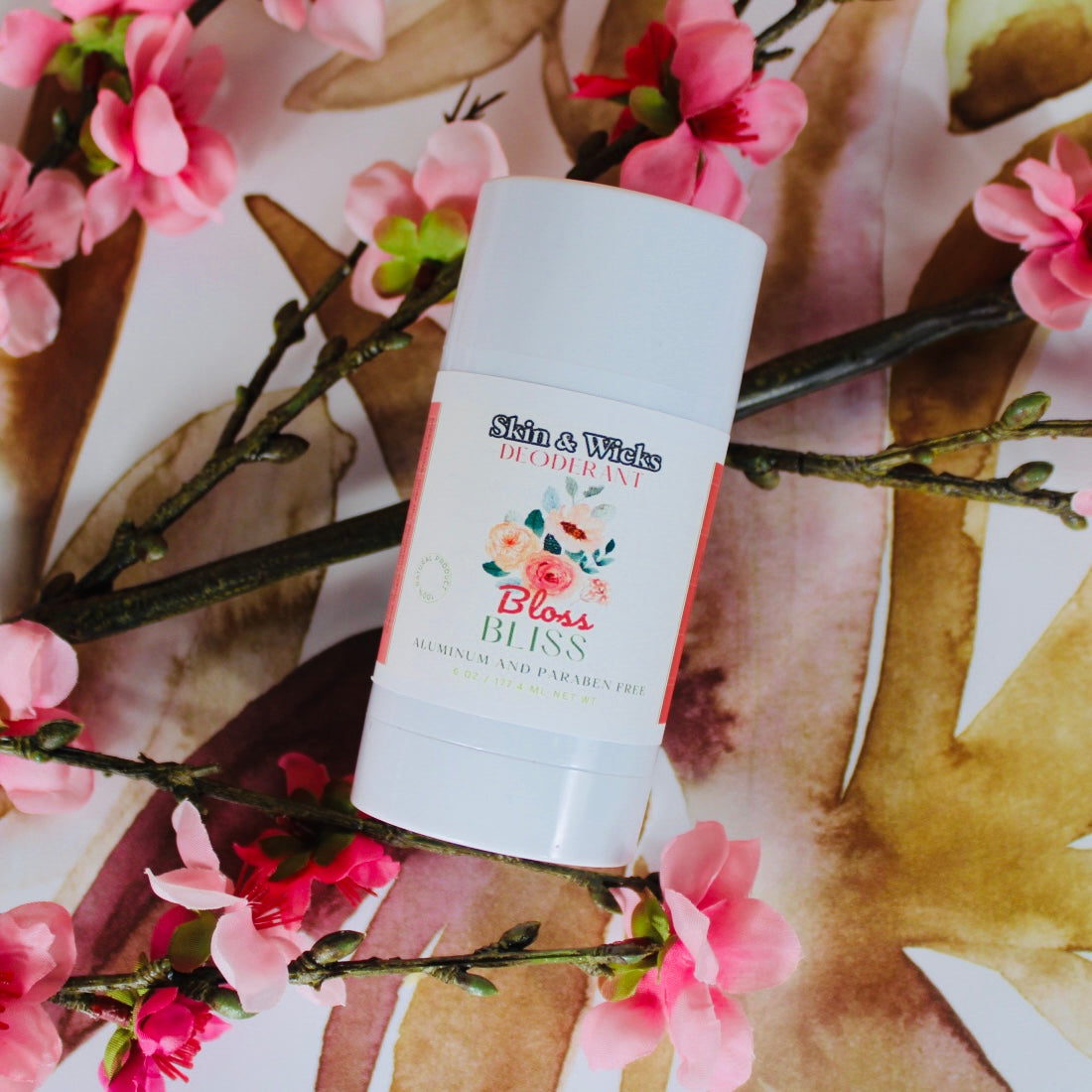 Blossom Bliss Aluminum and Paraben-Free Deodorant