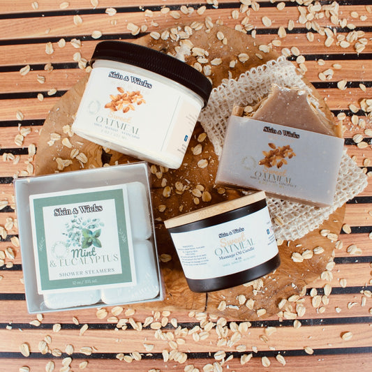 Sweet Oatmeal Self-Care Gift Set – A Cozy & Comforting Indulgence