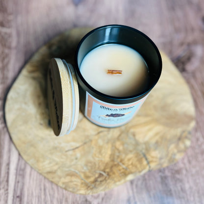 Tonka Bean & Oud Wood Wooden Wick Candle