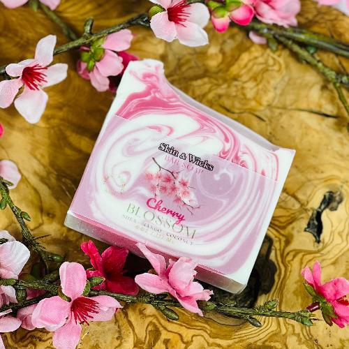 Cherry Blossom Organic Bar Soap