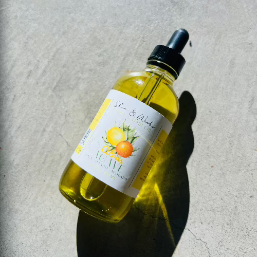 6oz Bottle Citrus Agave Organic Body Oil