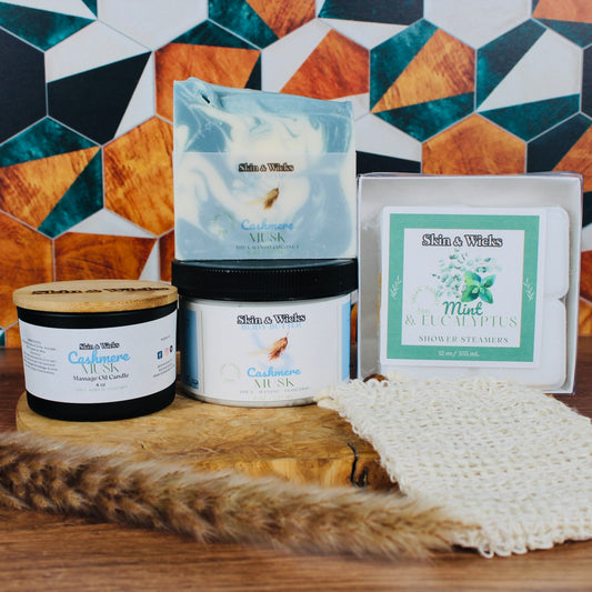 Cashmere Musk Self-Care Gift Set – A Warm & Luxurious Indulgence