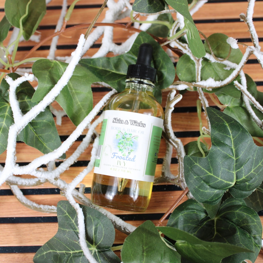 6oz Bottle Frosted Ivy Organic Body Oil