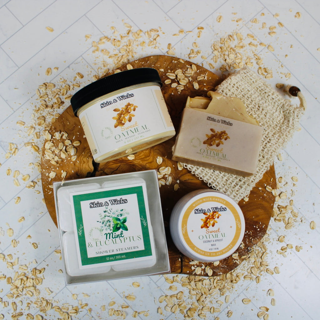 Sweet Oatmeal Organic Body Butter Gift Set