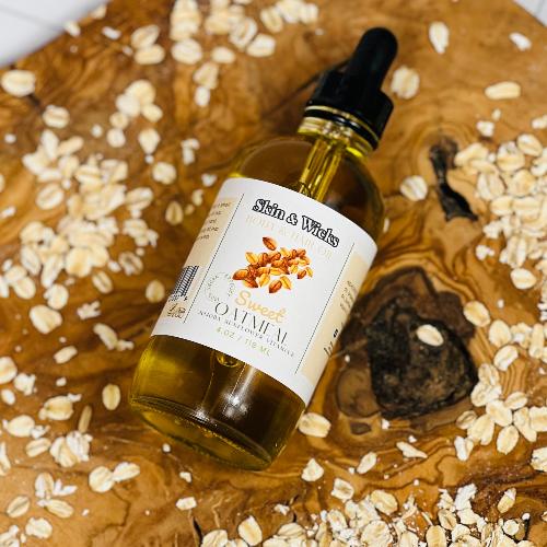 6oz Bottle Sweet Oatmeal Organic Body Oil